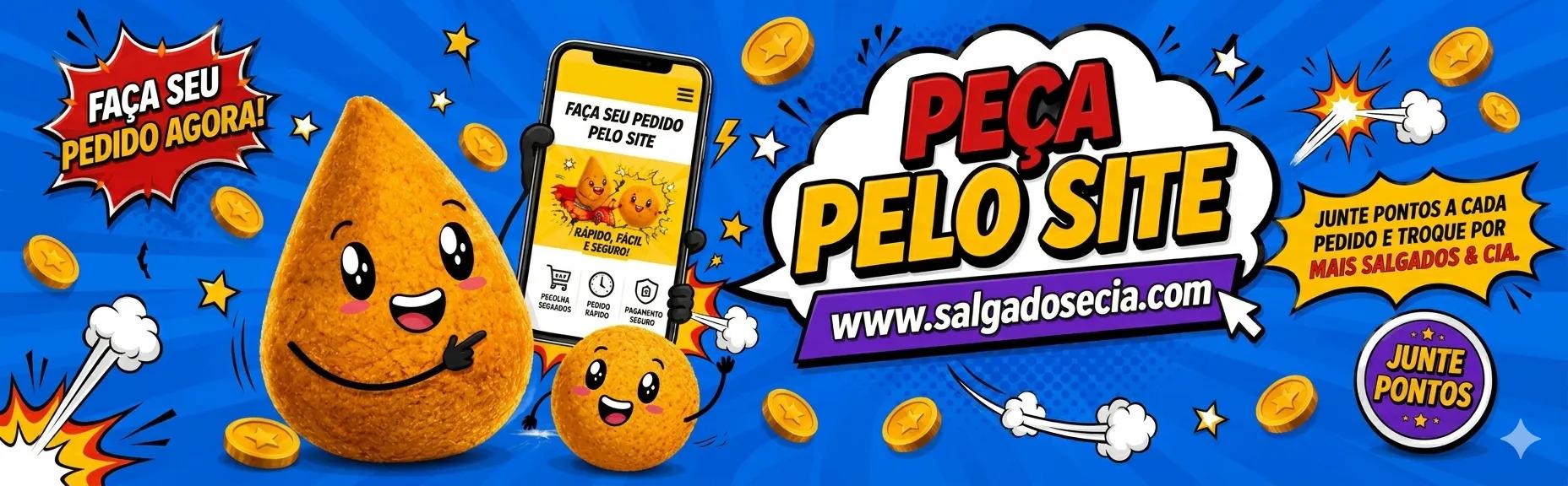 Peça pelo site