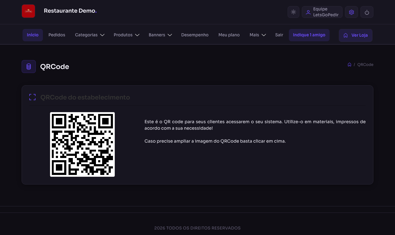 QR Code da Empresa